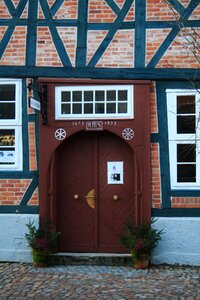 Fachwerkhaus lower saxony house entrance photo