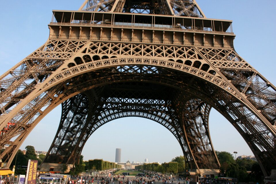 Eiffel tower paris france