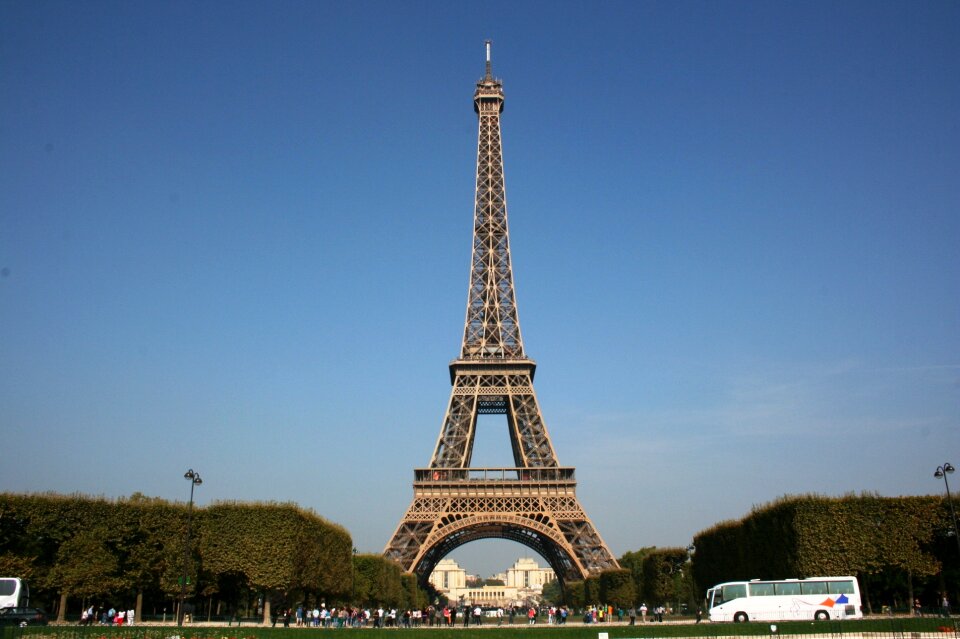 Eiffel tower paris france