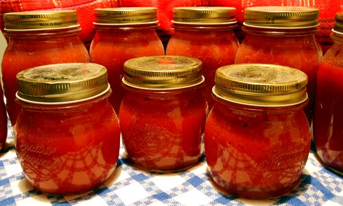 Red kitchen italiana photo