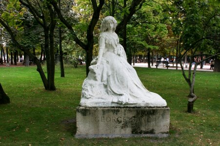 George sand jardin du luxembourg luxembourg