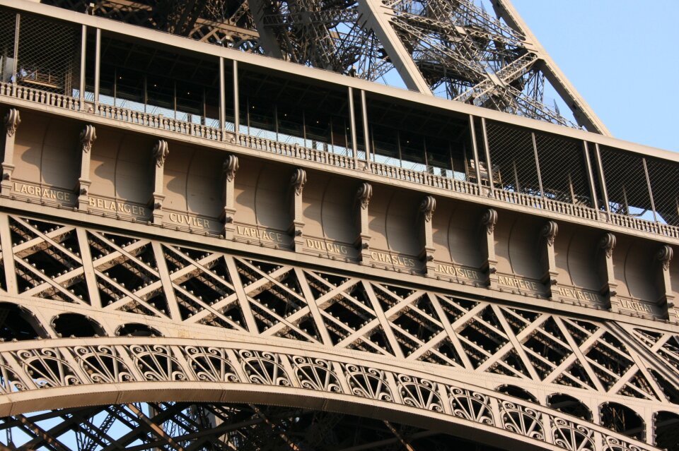 Eiffel tower paris france
