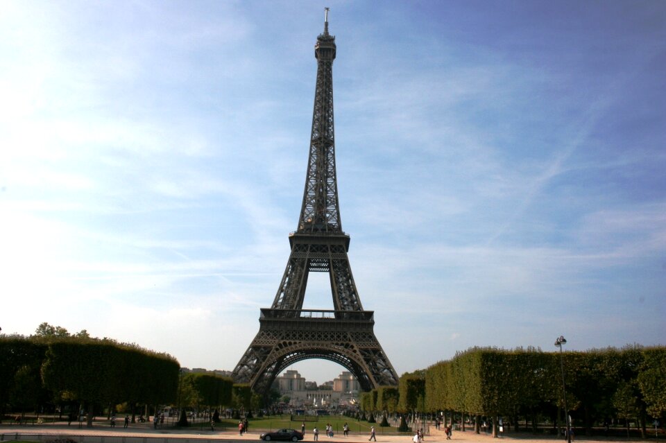 Eiffel tower paris france