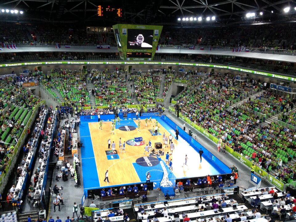 Basketball sport basketball field