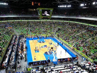 Basketball sport basketball field
