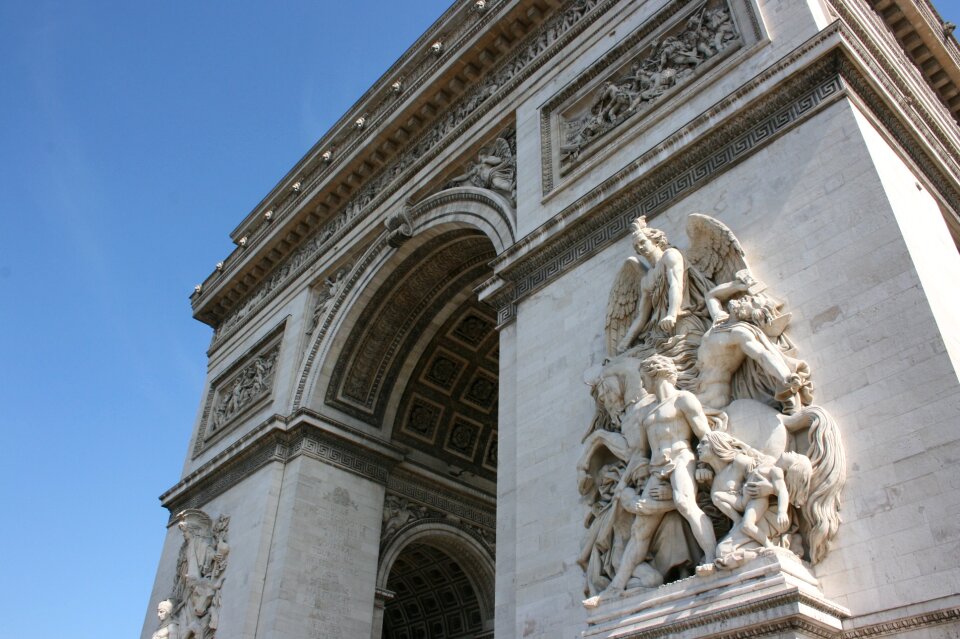 Arch of triumph paris france