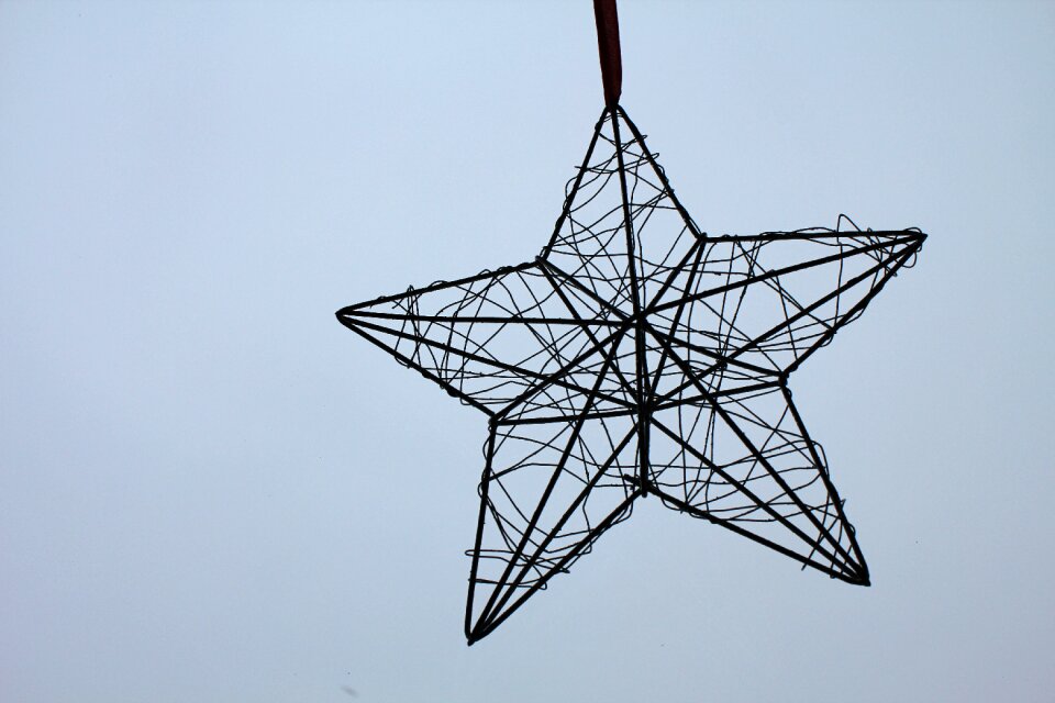 Star christmas decoration