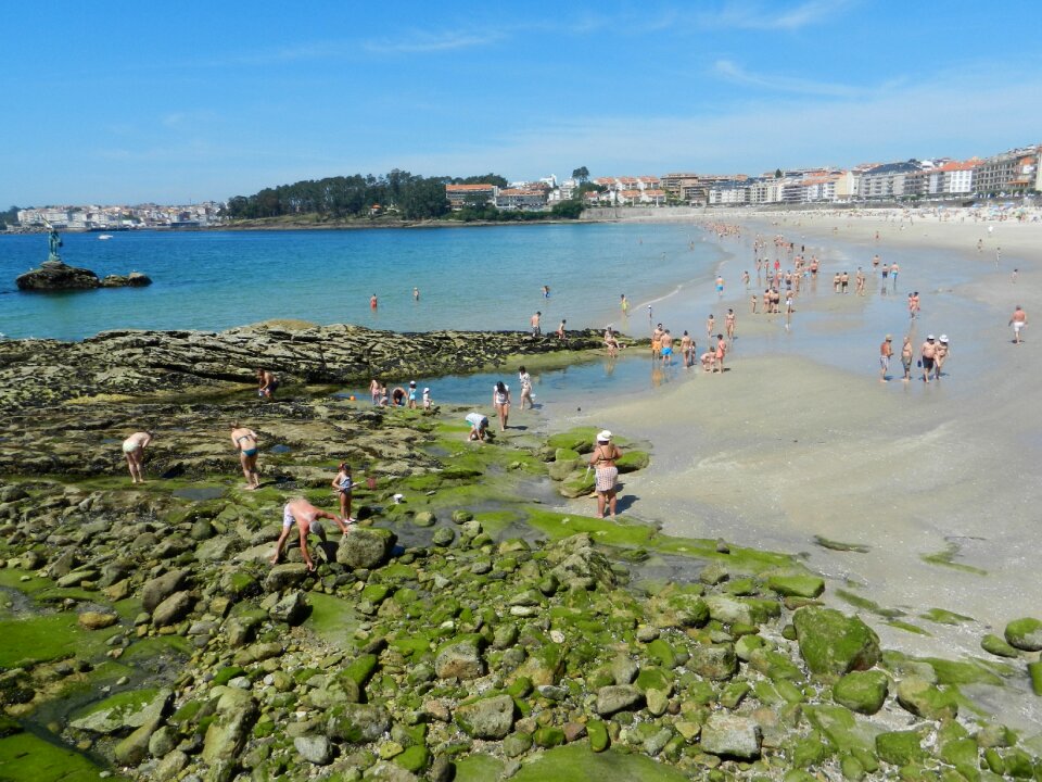 Sea sand stones