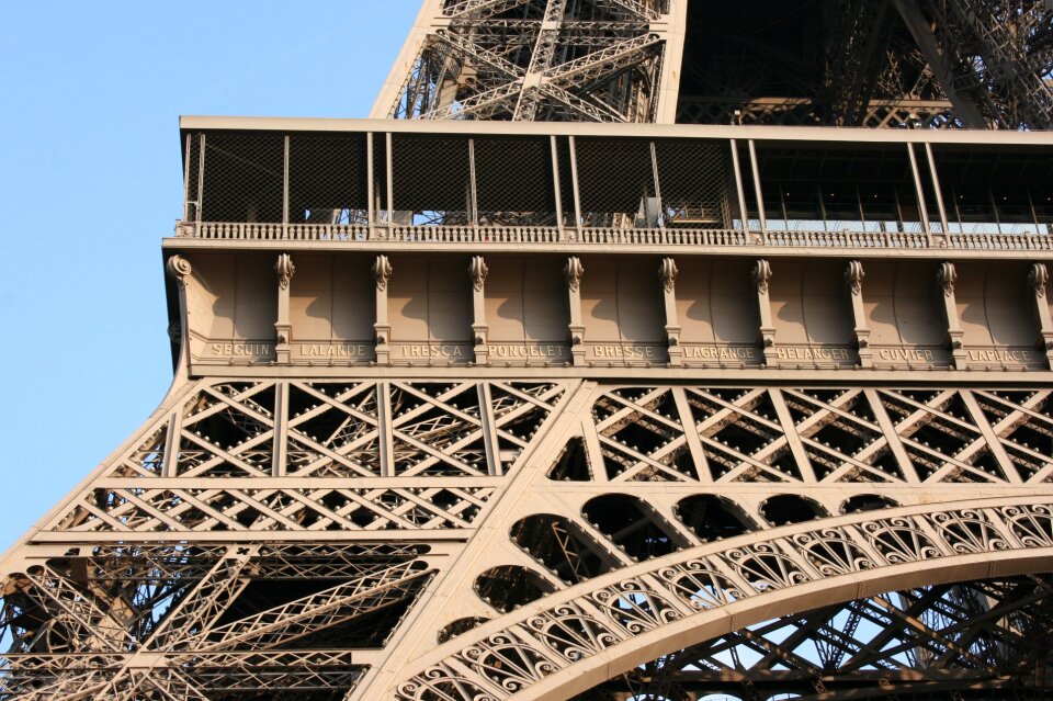 Eiffel tower paris france