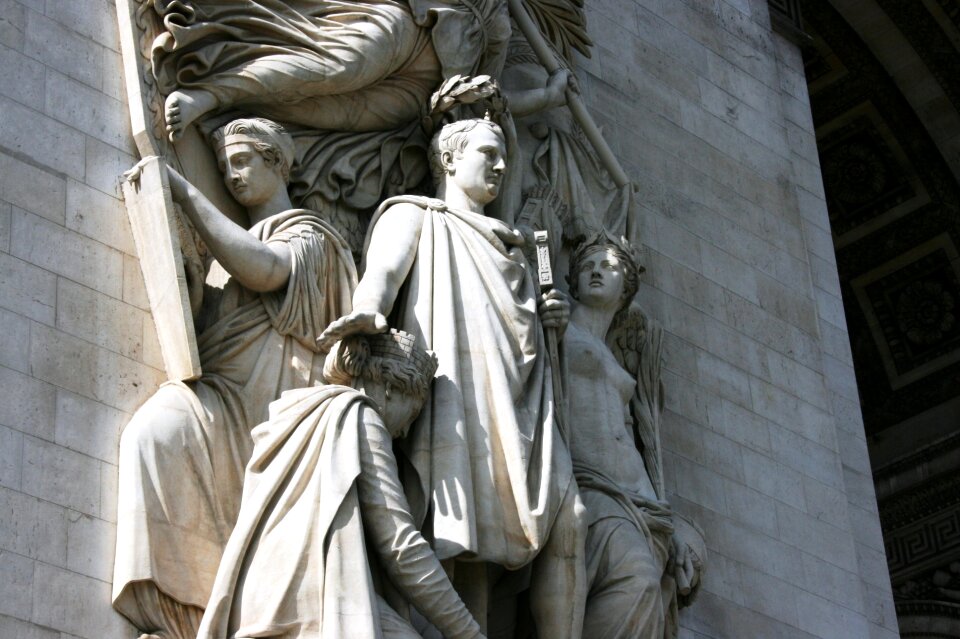 Arch of triumph paris france