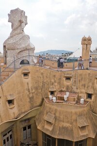 Casa mila la pedreira antoni gaudi photo