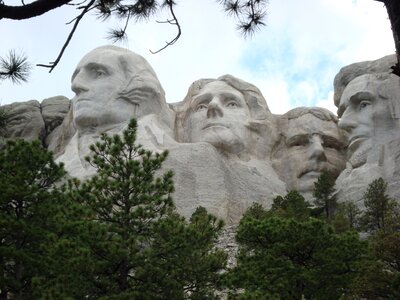 America presidents monument photo