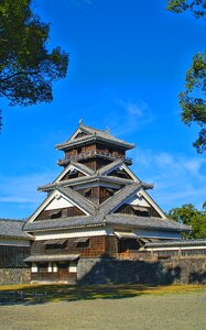 Kumamoto castle uto tower photo