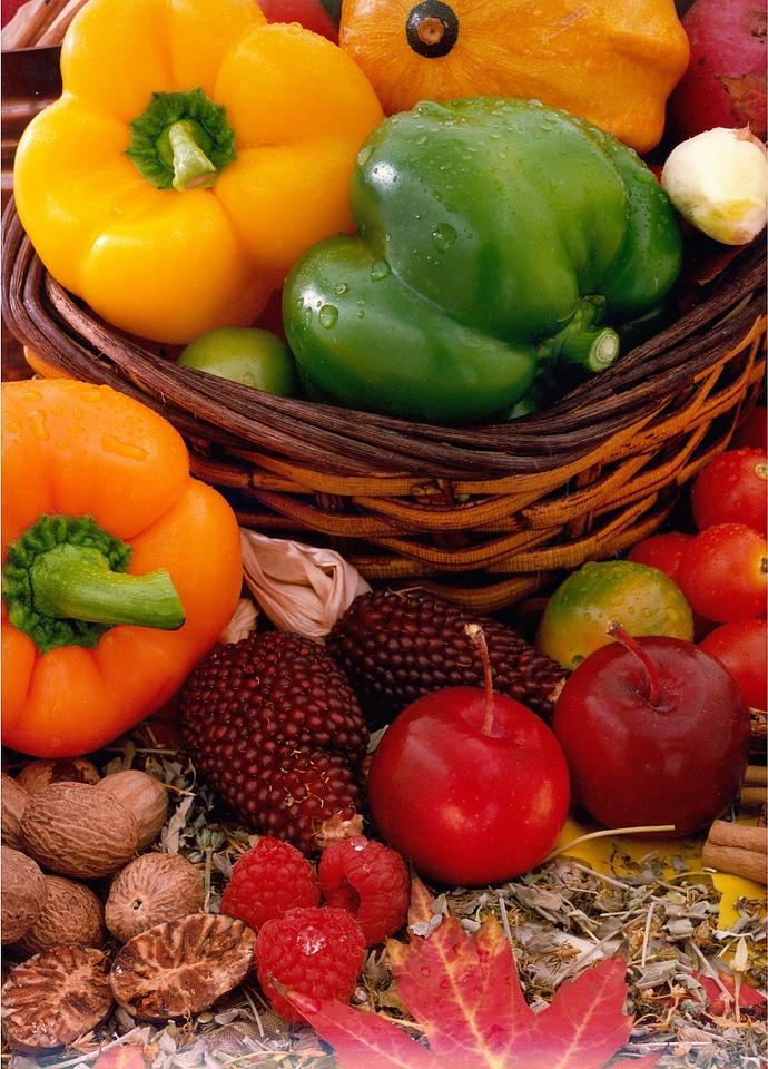 Green yellow fruits