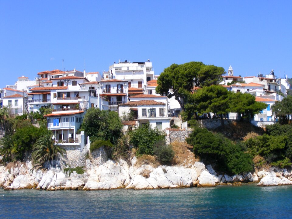 Blue water greece