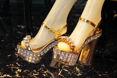 Sandals jewel fashion photo
