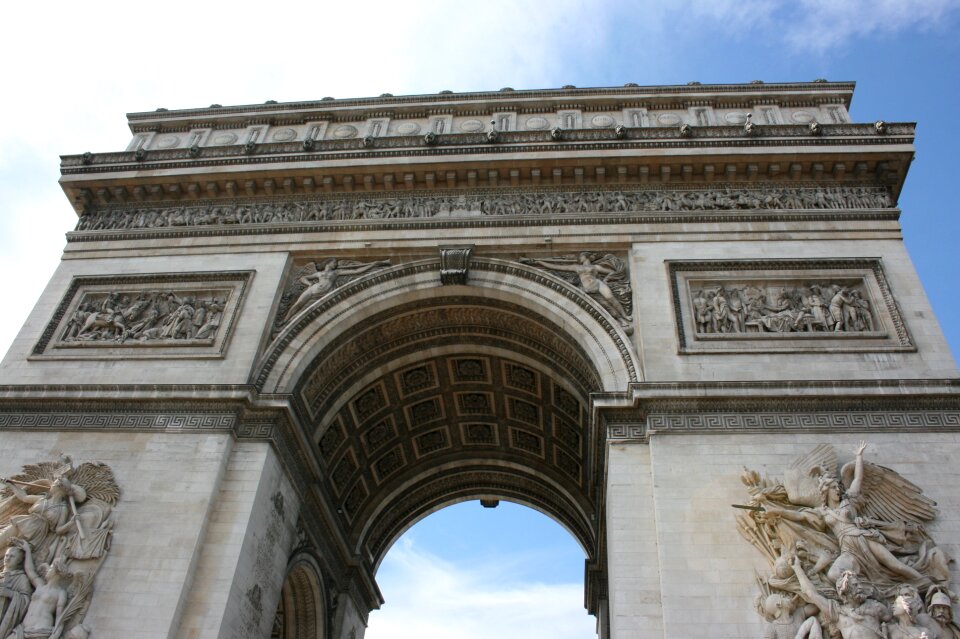 Arch of triumph paris france