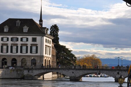 Switzerland town old photo