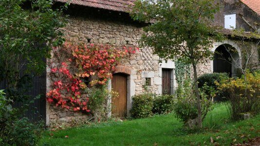 France burgundy rural photo