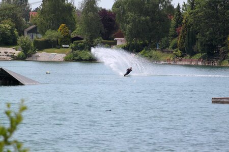 Wakeboard leisure sea photo