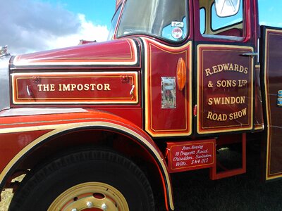 Truck red usa