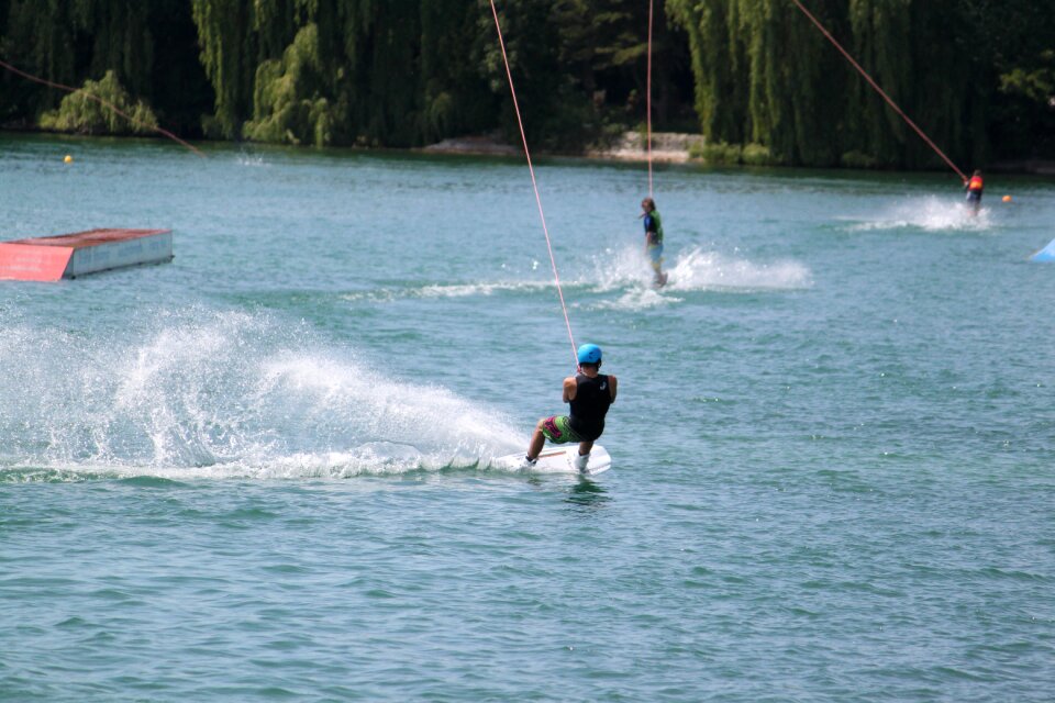 Wakeboard leisure sea photo