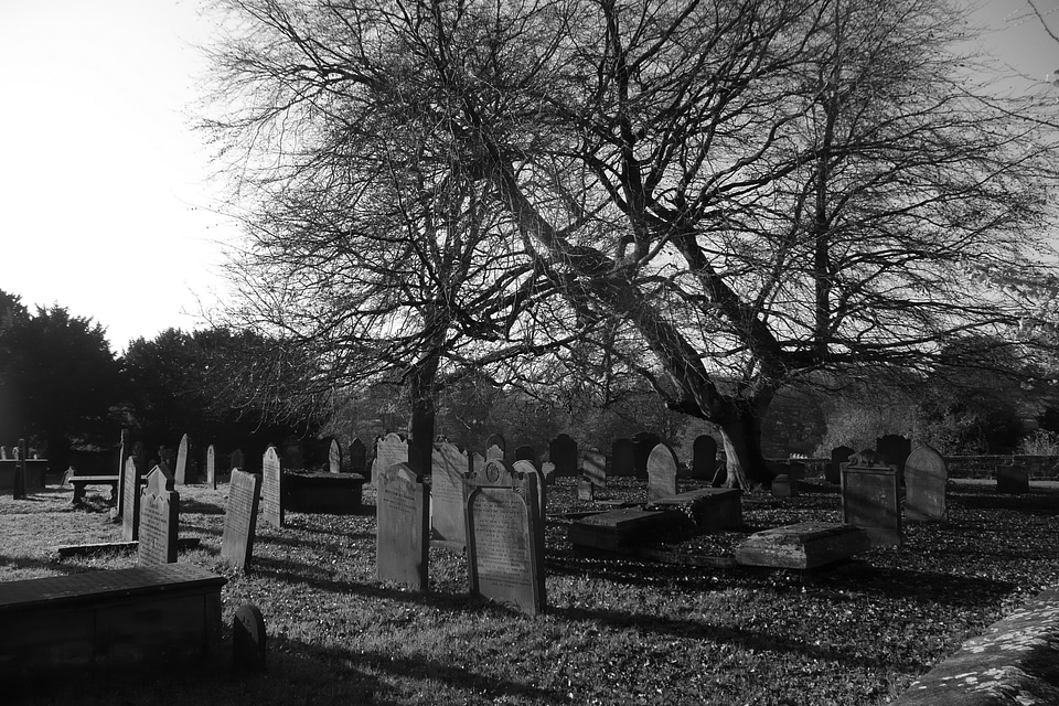 Burial ground background