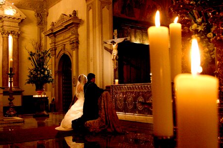 Altar wedding cathedral