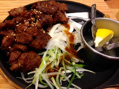 Korean fusion food