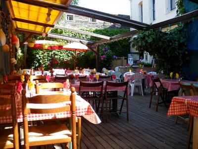 Table outdoor ambiance
