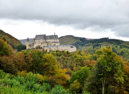 Castle vianden luxembourg photo