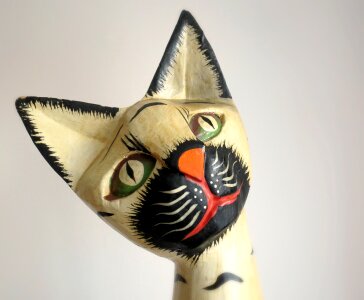 Ears wood decoration