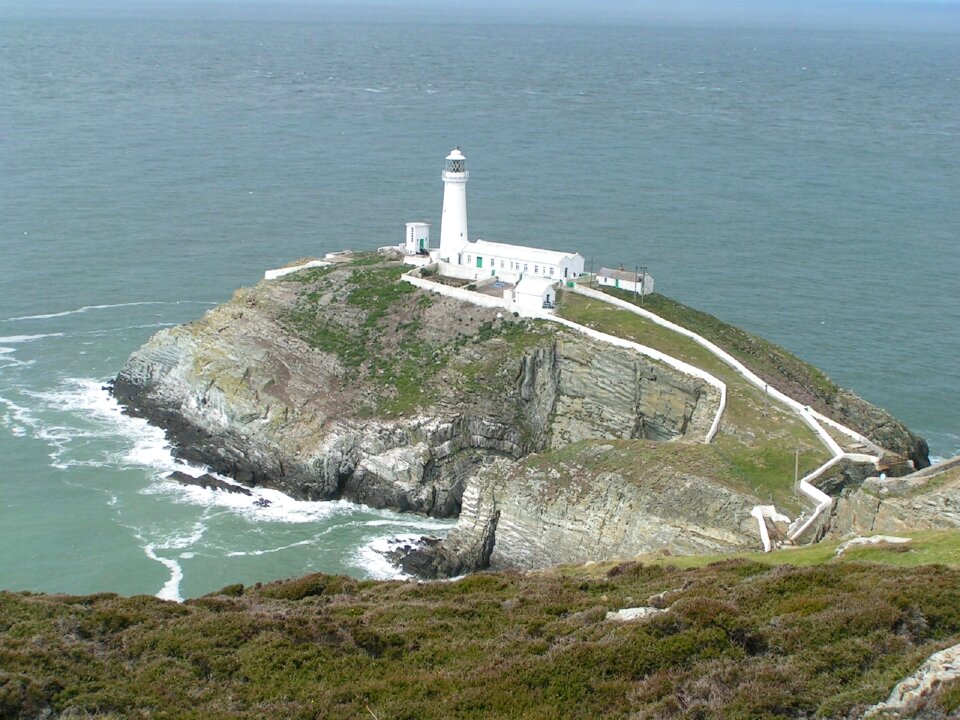 Cliff water sea photo