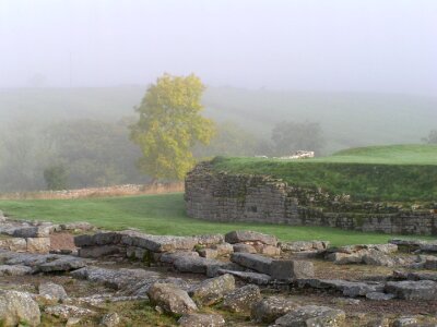 Atmospheric roman fort