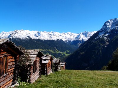 Alpine landscape south tyrol photo