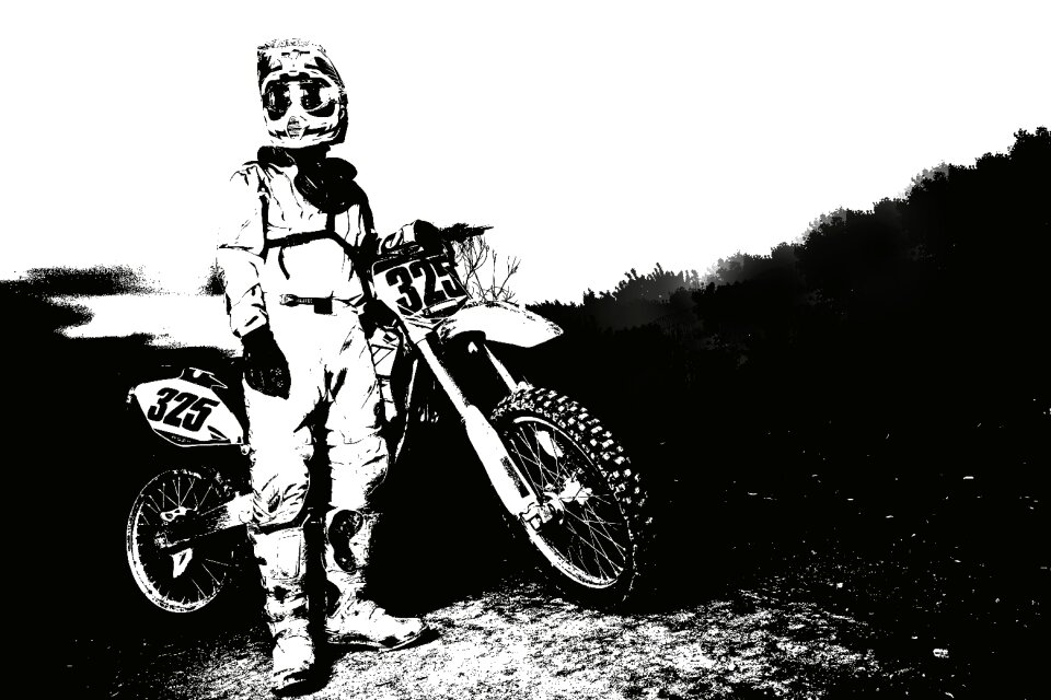 Motorcycle motorsport enduro