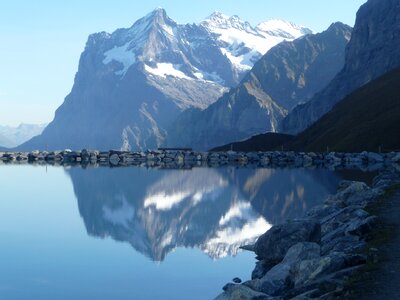 Kleine scheidegg alpine eiger