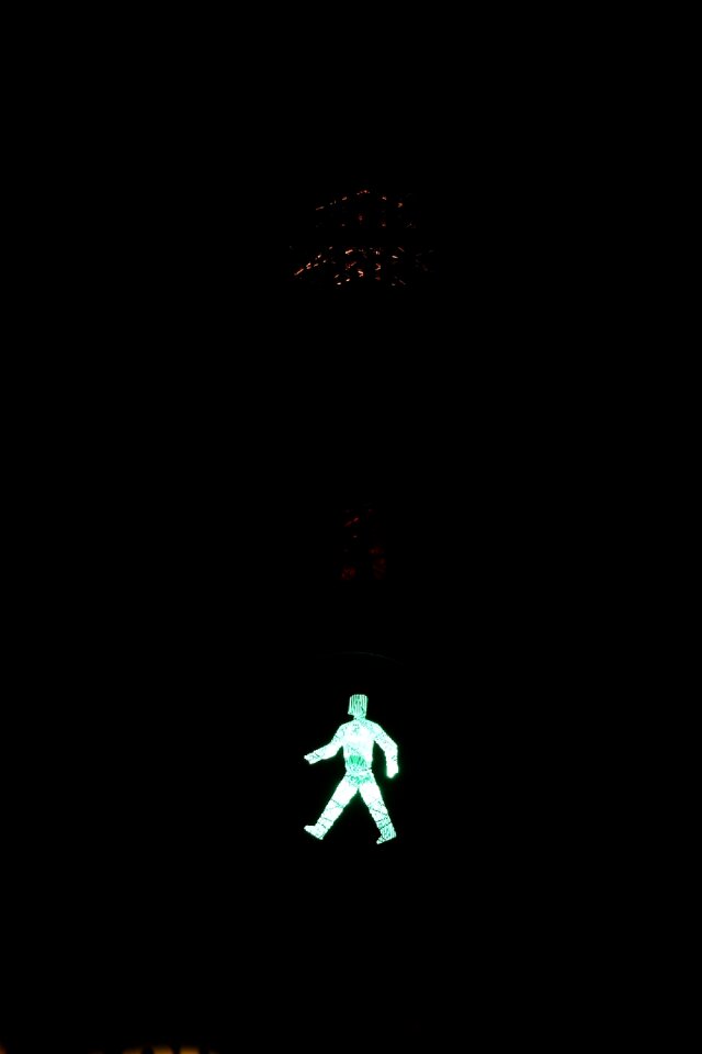 Go traffic signal males