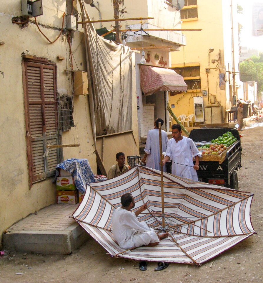 Aswan artisans parasol
