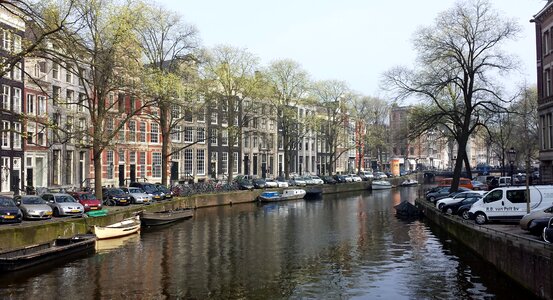 Amsterdam canal netherlands photo