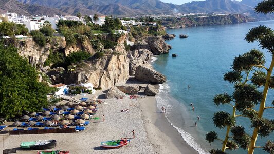 Spain andalusia sea view photo