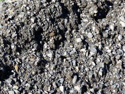 Pebble coarse gravel construction material