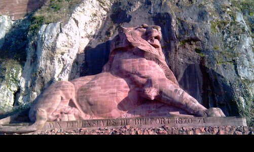 Lion belfort alsace