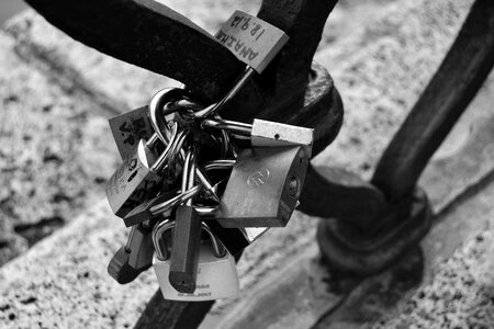 Locks love railing