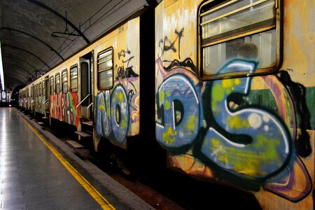 Wagon sprays italy