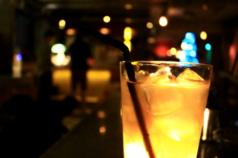 Cocktail bar night