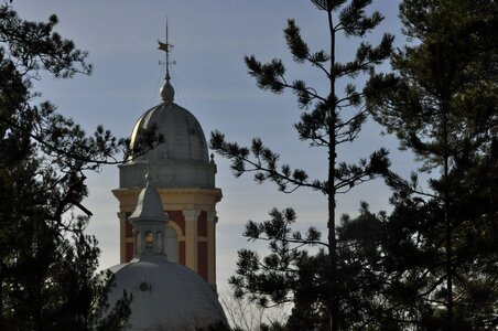 Church landscape tower photo