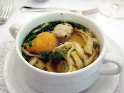 Consommé cup wedding festive