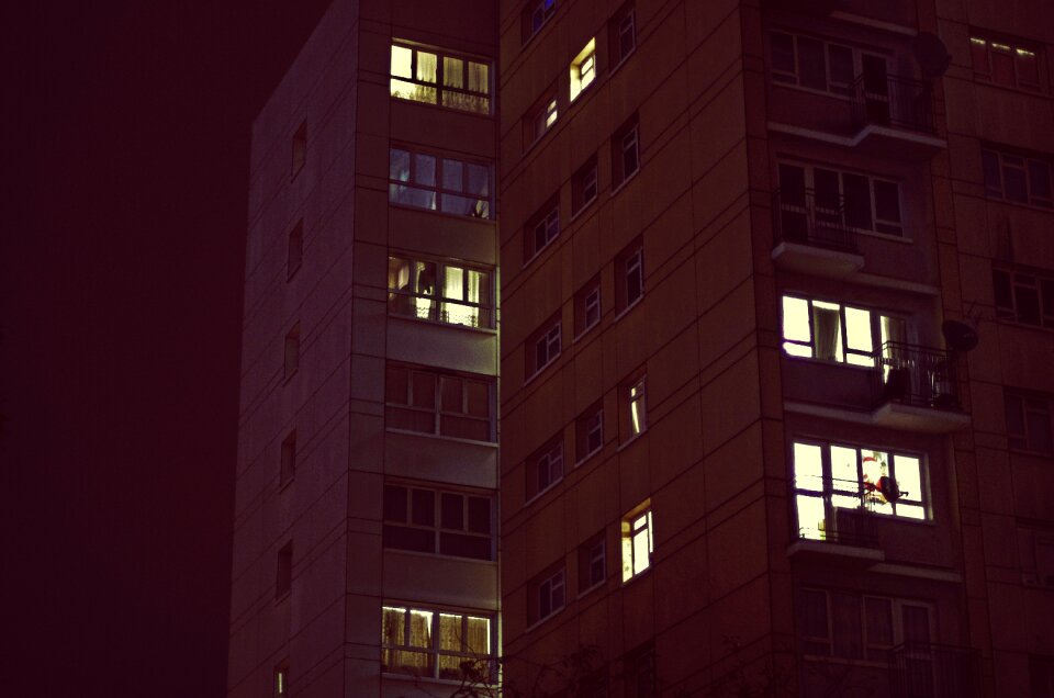 Flat modern architecture