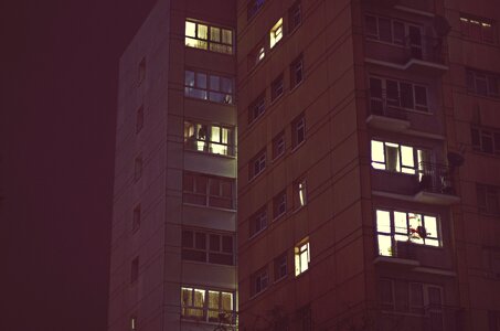 Flat modern architecture